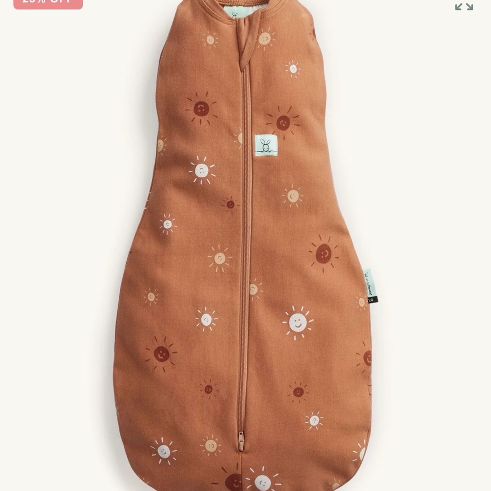Ergopouch Cocoon Swaddle Sack 0.2 TOG Sunny